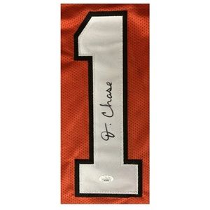 Ja’Maar Chase signed Bengals Jersey Rep. Authenticlaly verified Brand New
